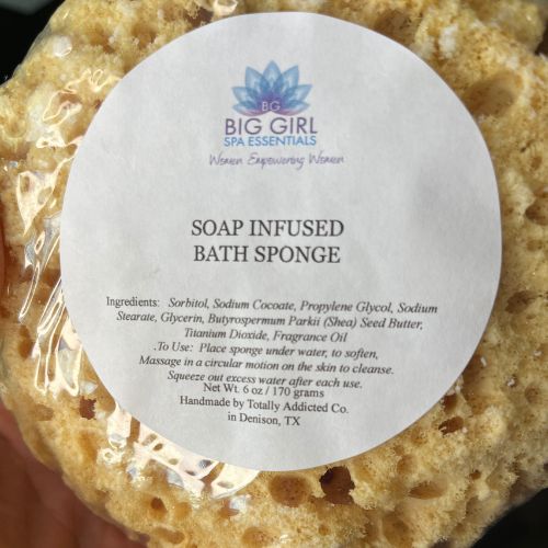 Soap Infused Sponge